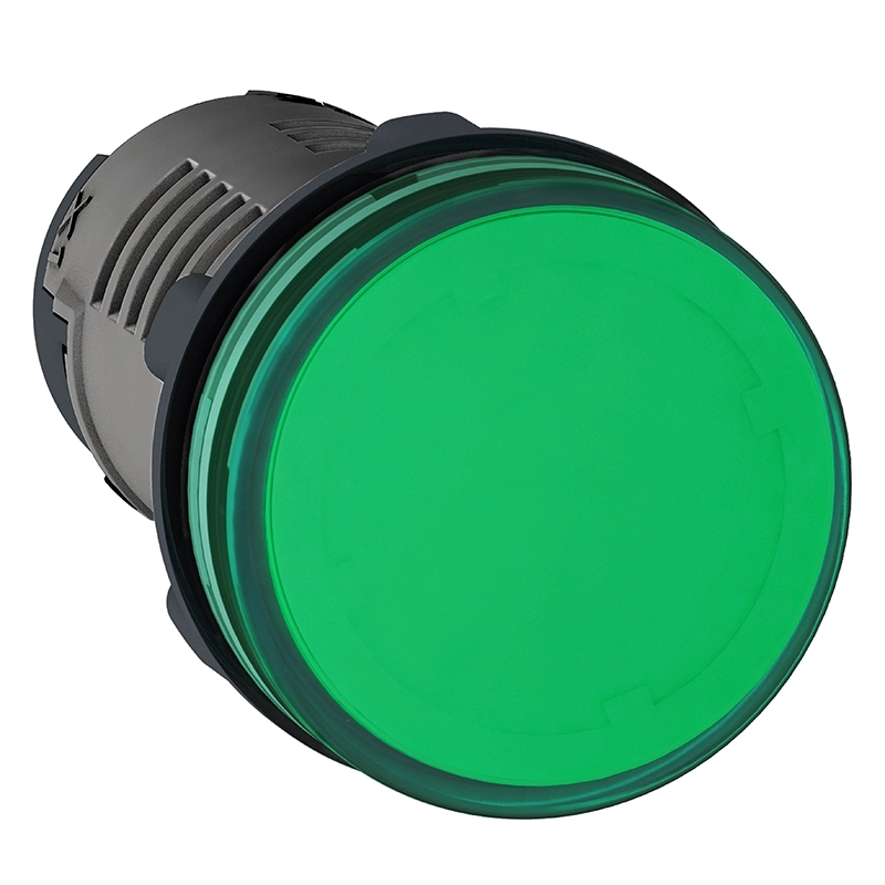 Piloto luminoso led verde de 220VCA XA2